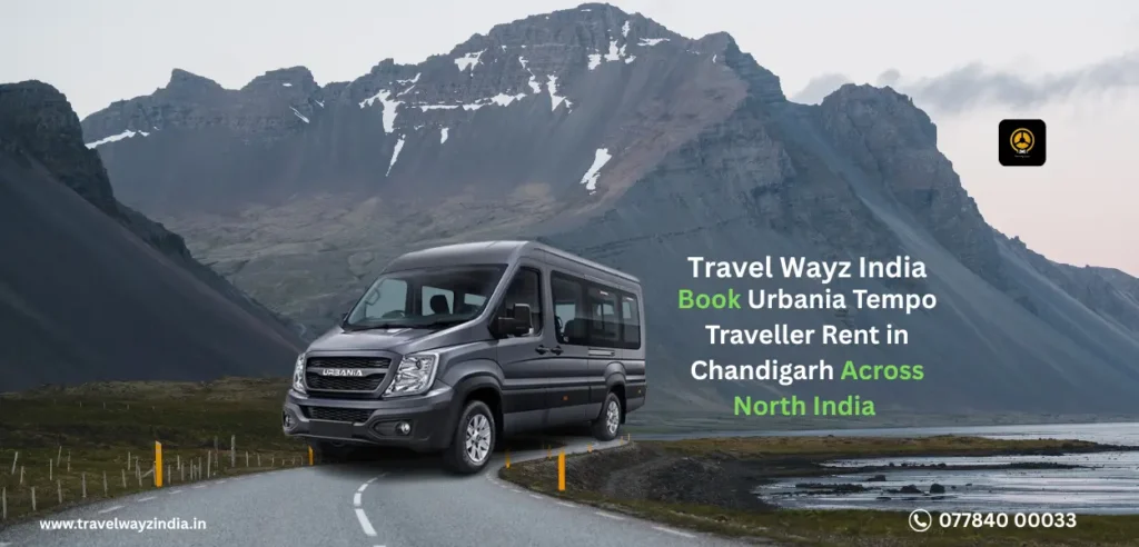 Book- Urbania -Tempo -Traveller- Rent in -Chandigarh Across North India
