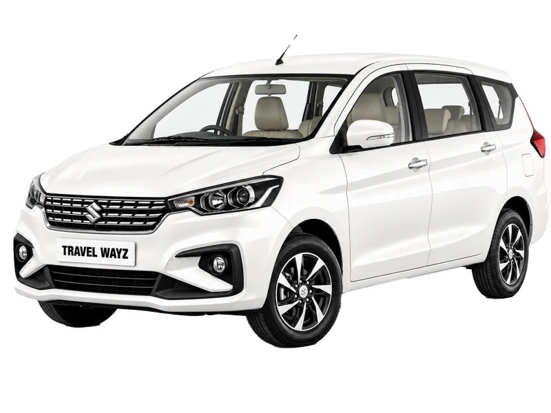 Maruti Suzuki Ertiga SUV cab available for booking with Travel Wayz India